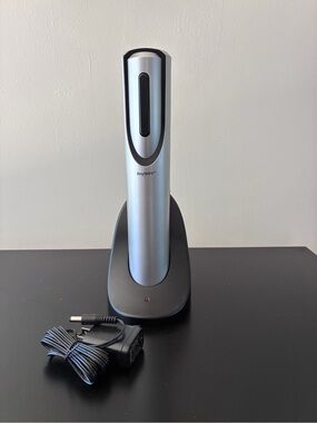 BergHOFF Silver Electric Wine Opener - Cordless Bottle Opener